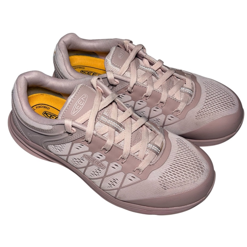 Keen Utility Women's Pink and Orange Sneakers Shoes sz 9.5